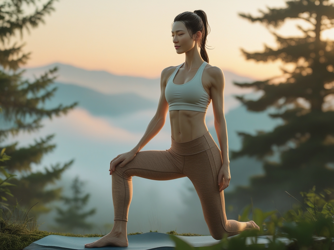 Yoga practice at Craftotiva